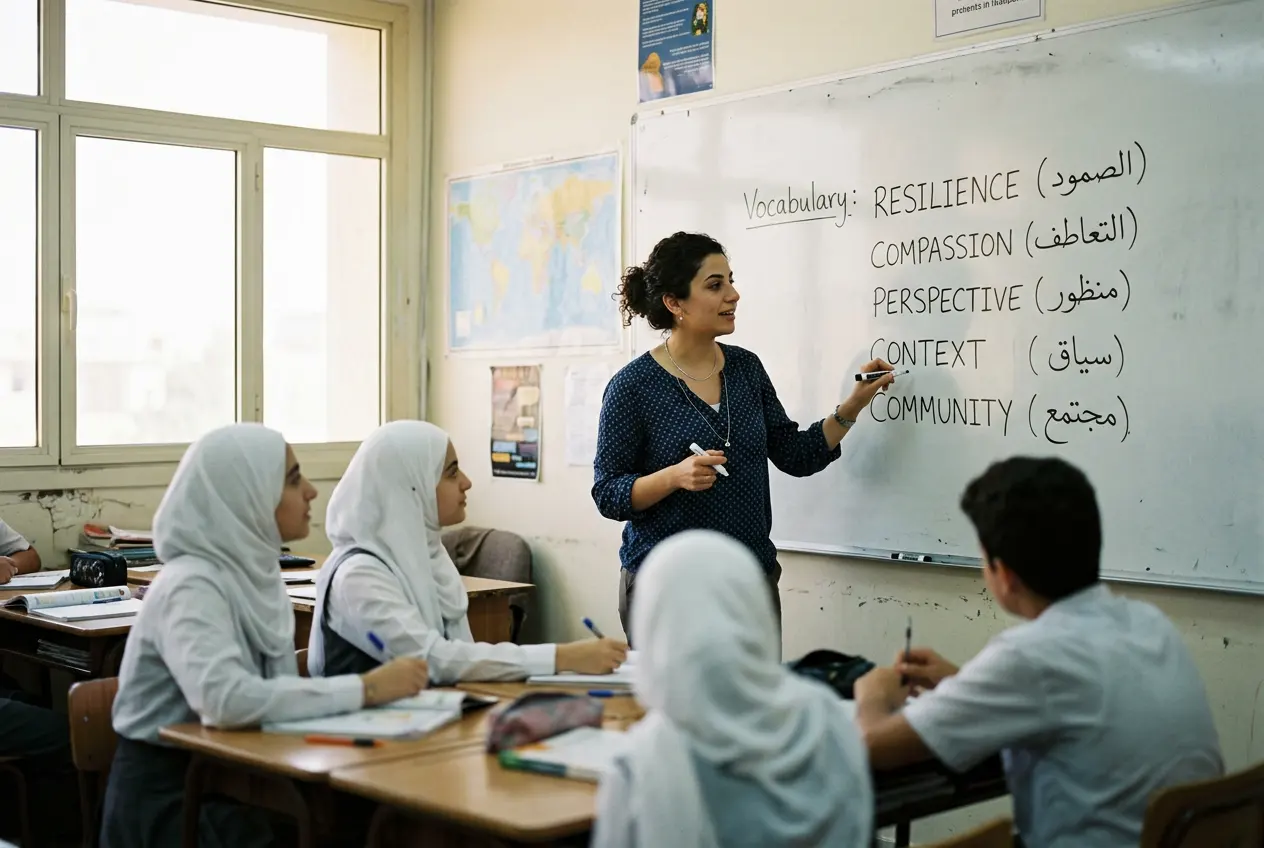 Lina Haddad, Secondary English Teacher